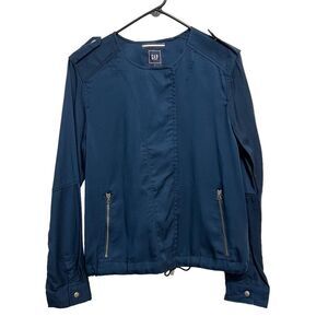 GAP Deep Blue Bomber Jacket